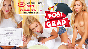 Teen Slut Celebrates Graduation with Anal Creampie