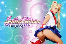 Sailor Moon Gives Her Thanks with VR Sex