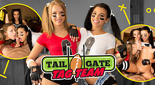 VR Tailgate gets you Horny Teen Tail