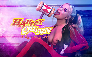 Harley Quinn Parody Makes her Cum Crazy