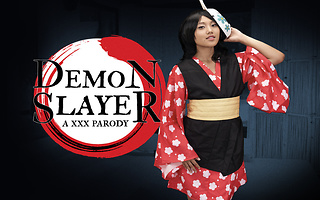 Demon Slayer parody with May Thai Fucking you as Yaiba Makomo